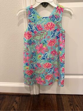 Girls Tommy Bahama Tropical Floral Dress Size 6